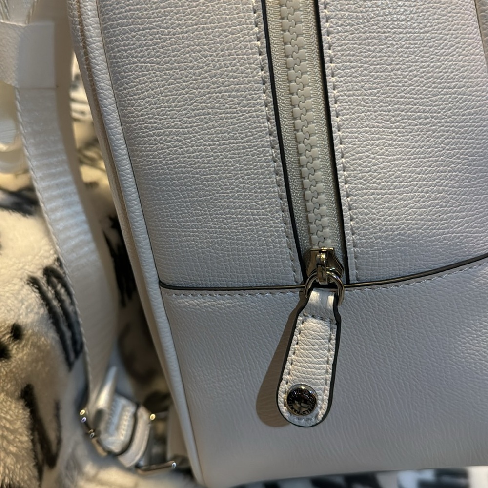NWOT Karl Lagerfeld White Backpack With No Marks at all - Picture 7 of 15